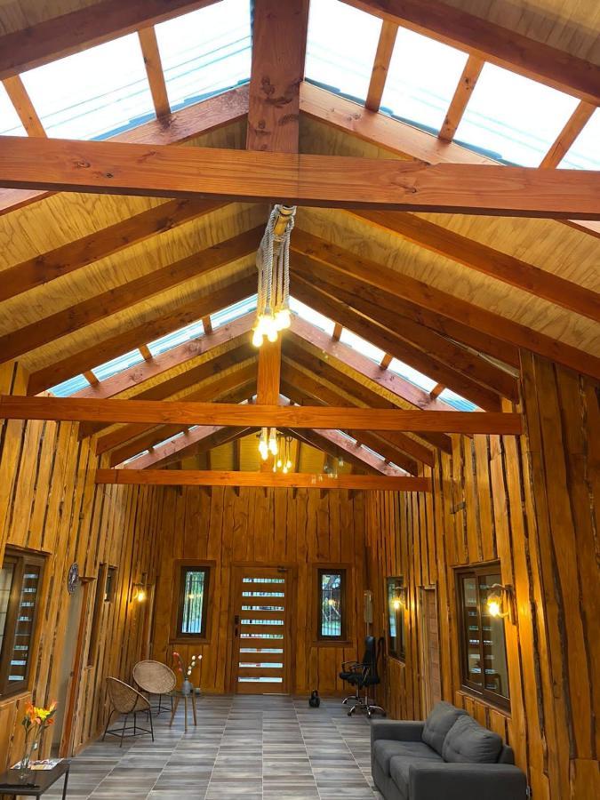 Hostal Entre Los Lagos Villarrica Exterior foto