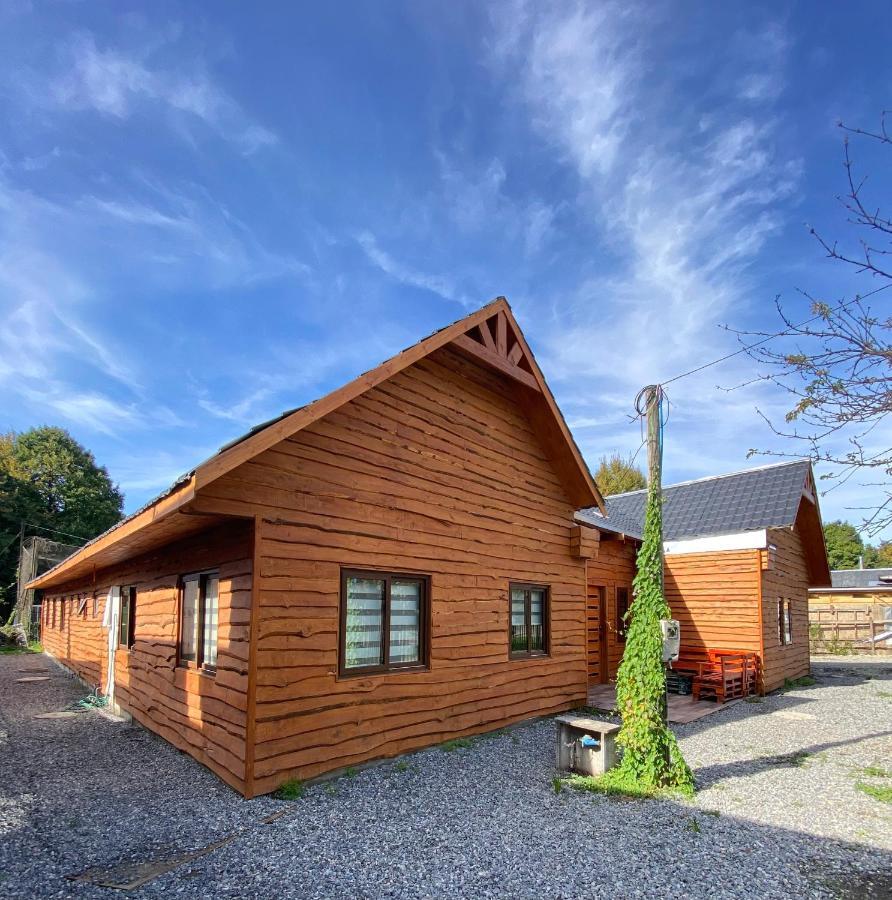 Hostal Entre Los Lagos Villarrica Exterior foto
