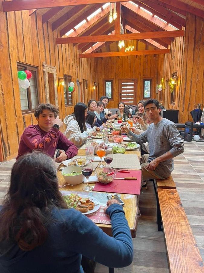 Hostal Entre Los Lagos Villarrica Exterior foto